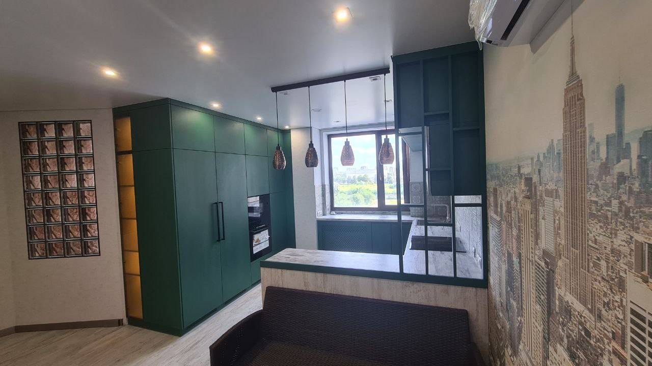 green kitchen 2